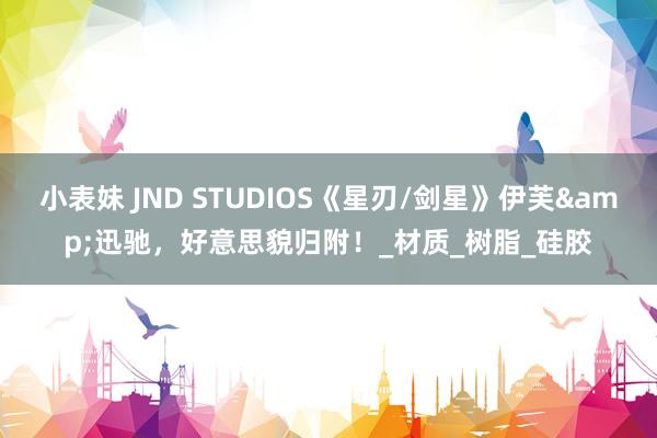 小表妹 JND STUDIOS《星刃/剑星》伊芙&迅驰，好意思貌归附！_材质_树脂_硅胶