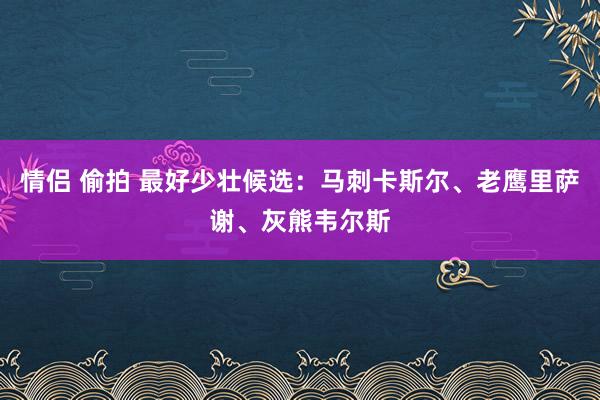 情侣 偷拍 最好少壮候选：马刺卡斯尔、老鹰里萨谢、灰熊韦尔斯